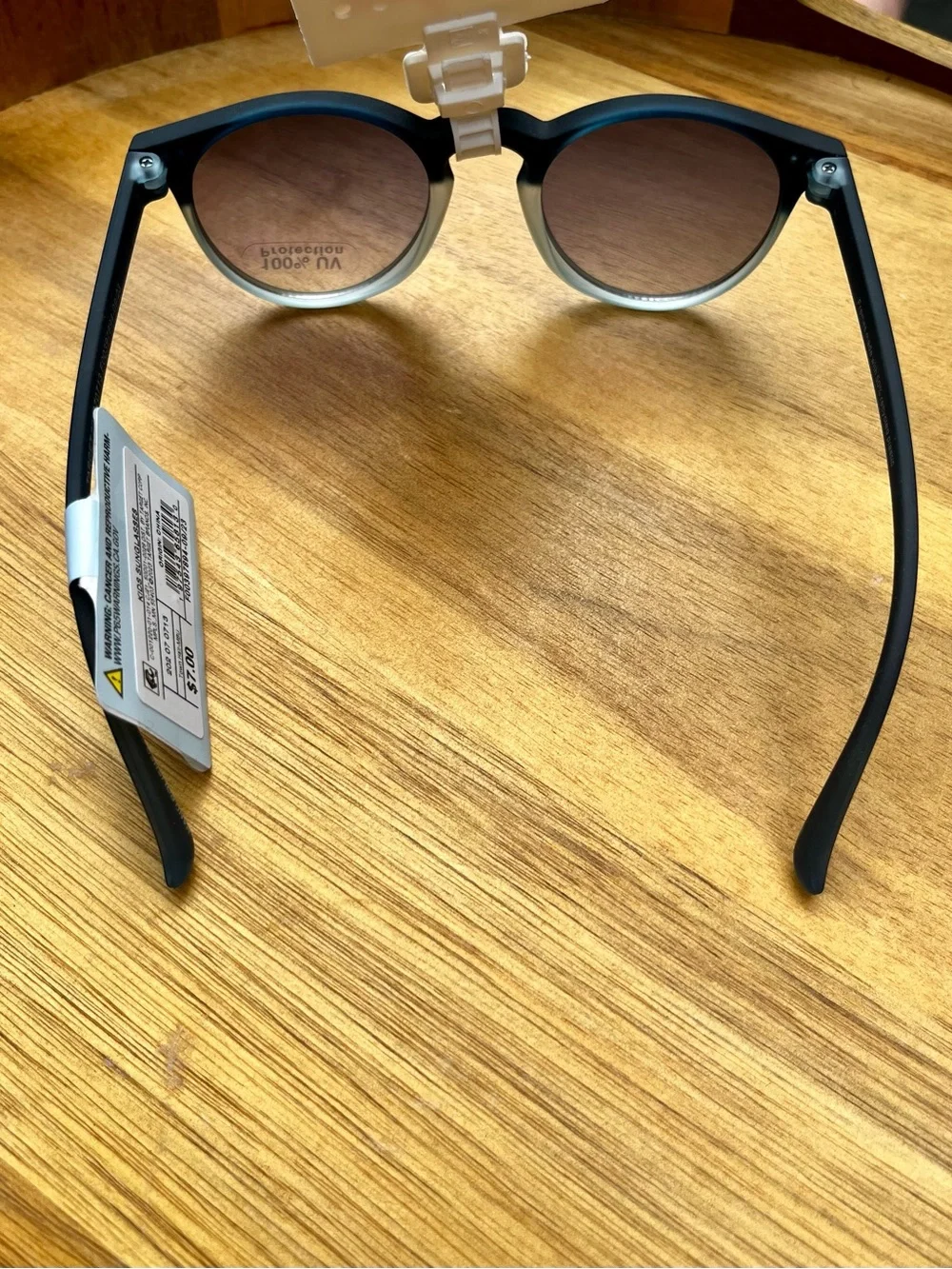 *3/$15, Cat & Jack Two-Tone Round Kids Sunglasses - Navy & Gray Fade